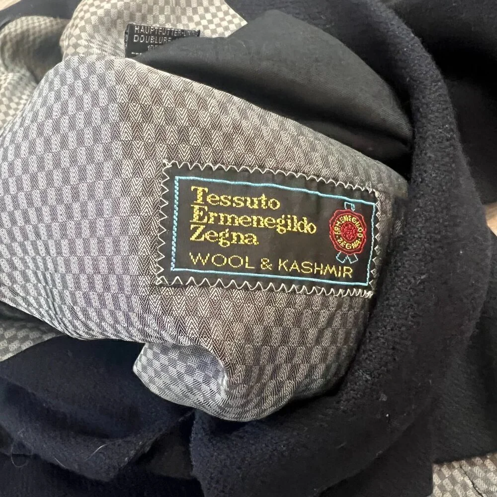 Ermenegildo Zegna Sport Coat Wool & Cashmere Blazer Windsor 42